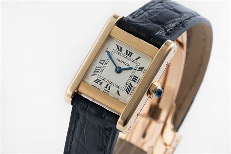 cartier tank paris vintage|pre owned cartier tank watches.